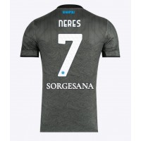 Maglia Calcio SSC Napoli David Neres #7 Terza Divisa 2024-25 Manica Corta